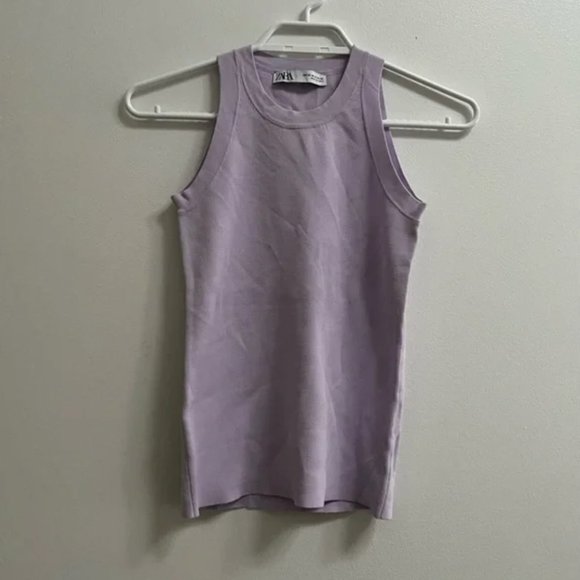 Zara High Neck Tank Top XS - Picture 1 of 6